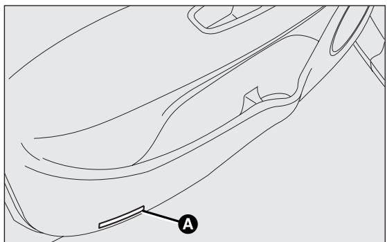 FIAT PUNTO 2013 - PLAFONNIER FEUX DE SEUIL fig. 48 - 1