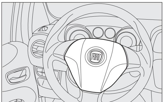 FIAT PUNTO 2013 - AIRBAG FRONTAL COTÉ PASSAGER fig. 137 - 1
