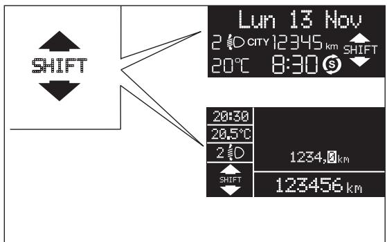 FIAT PUNTO 2013 - SYSTEME GEAR SHIFT INDICATOR - 1