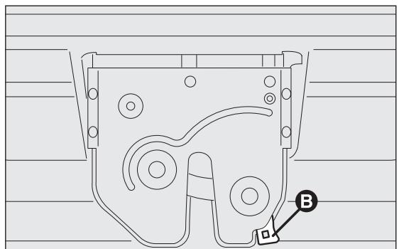 FIAT PUNTO 2013 - OUVERTURE D'URGENCE DU HAYON fig. 91 - 1