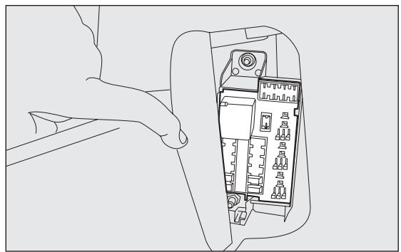 FIAT PUNTO 2013 - Centrale de compartmente a bagages fig. 189 - 1