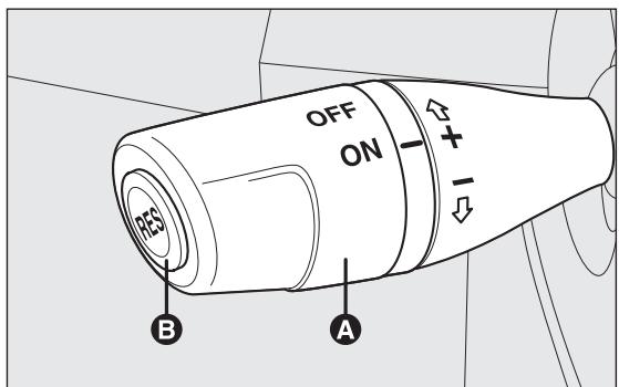 FIAT PUNTO 2013 - RÉTABILISSEMENT DE LA VITESSE MÉMORISÉE - 1