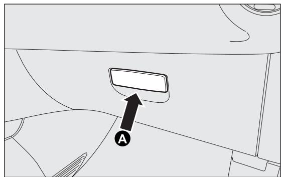FIAT PUNTO 2013 - COMPARTIMENTS DANS LE TIROIR VIDE-POCHES fig. 57 - 1