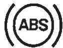 FIAT SEDICI 2011 - TÉMOIN D'ANOMALIE DU SYSTème ANTIBLOCAGE DES ROUES (ABS) - 1
