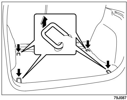 FIAT SEDICI 2011 - CROCHETS POUR ARRIMAGE BAGAGES - 1