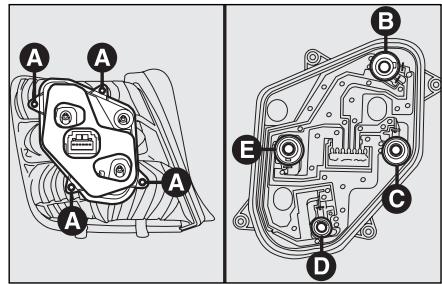 FIAT STILO 2006 - GROUPES OPTIQUE ARRIERE (versions berline) - 4