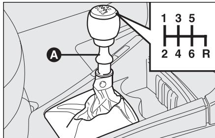 FIAT STILO 2006 - UTILISATION DE LA BOITE DE VOTESSES MANUELLE - 1