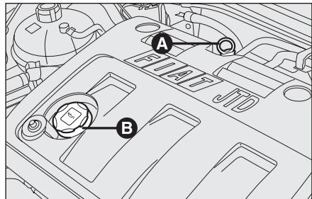 FIAT STILO 2006 - Appoint huiile moteur - 2