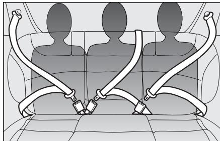 FIAT STILO 2006 - UTILISATION DES CEINTURES DE SECURITE - 2