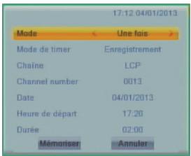 CGV 70029 ETIMO STL - Programmer un enregistrement (TIMER) - 1