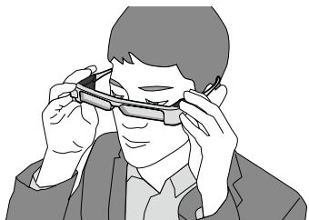 EPSON MOVERIO BT-300 - Porter les lunettes - 1