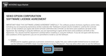 EPSON MOVERIO BT-300 - Creation d'un compte pour le MOVERIO Apps Market - 4