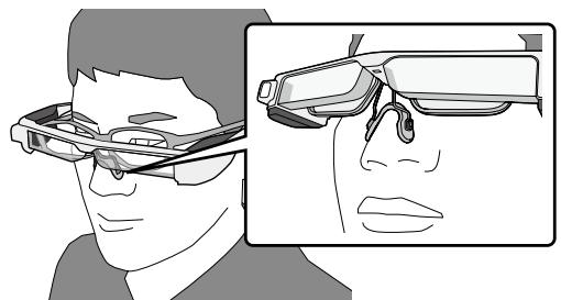 EPSON MOVERIO BT-300 - Port sur des lunettes - 7
