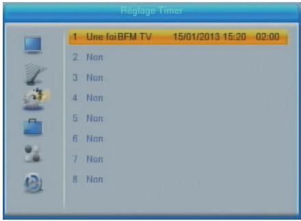 CGV ETIMO 250I - Réglages système / Réglage timer (programmateur) - 2