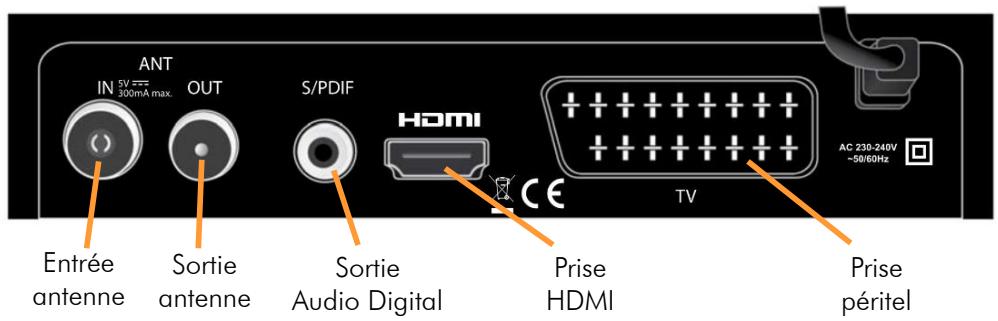 CGV ETIMO STL-2 HD - Connectique et contrôles - 1