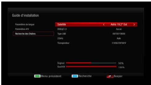 CGV PREMIO SAT HD-W6 - Installation rapide - 1