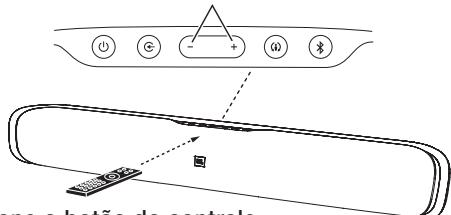 JBL CINEMA SB200,  CINEMA SB400 - APRENDENDO OS COMANDOS DE VOLUME EMUDO DO CONTROLE REMOTO DA TV - 5