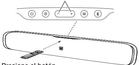 JBL CINEMA SB200,  CINEMA SB400 - INFORMACION SOBRE LOS COMANDOS DE VOLUMEN Y SILENCIO DEL TELEVISOR - 5
