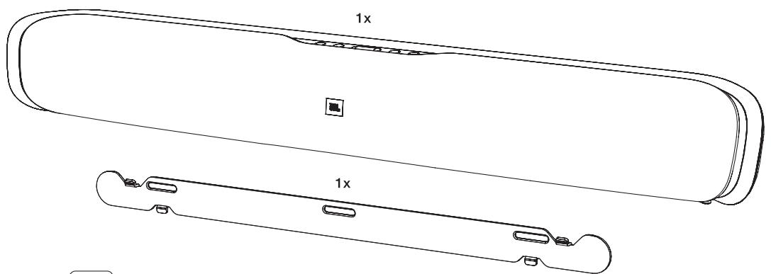 JBL CINEMA SB400 - CONTENU DE L'EMBALLAGE - 1