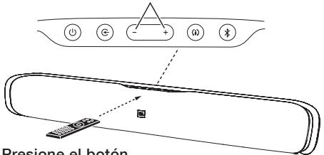 JBL CINEMA SB400 - INFORMACION SOBRE LOS COMANDOS DE VOLUMEN Y SILENCIO DEL TELEVISOR - 5
