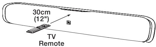 JBL CINEMA SB400 - LEARNING YOUR TV REMOTE'S VOLUME AND MUTE COMMANDS - 2