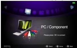 BENQ GP3 - Affichage d'images avec un PC unurreillevéo - 1