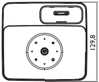 BENQ GP3 - Dimensions - 1