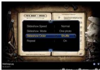 BENQ GP3 - Menu contextuel - 1