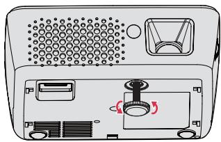 BENQ GP3 - Ajustement de la hauteur de l'image - 1