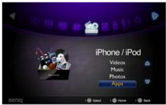 BENQ GP3 - Projection d'applications hierces - 1