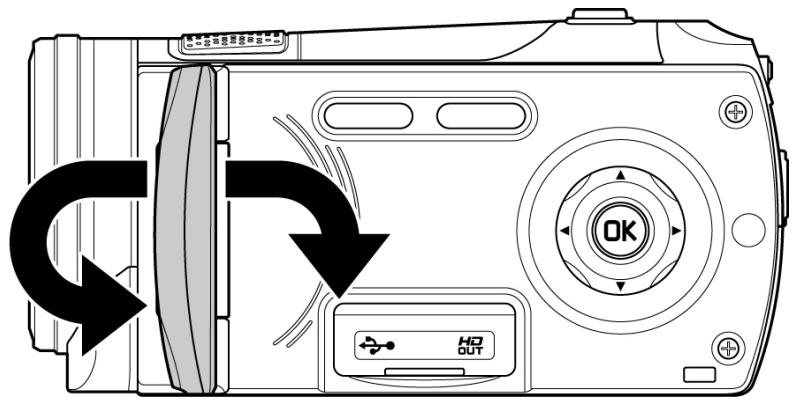 BENQ M33 - Adjusting the LCD display - 2