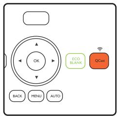 BENQ MW705,  MX704 - Démarrer la projection sans fil - 3