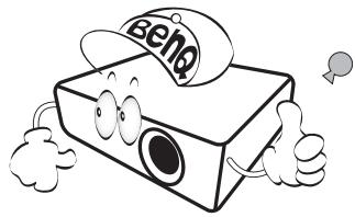 BENQ MW705,  MX704 - Consignes de sécurité - 3