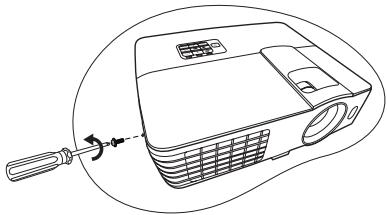 BENQ MX613ST,  MX618ST,  MX660P - Remplacement de la lampe - 2