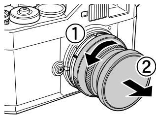 EPSON RD1 - Removing L mount lenses - 1