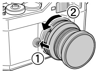 EPSON RD1 - Removing M (Bayonet) mount lenses - 1