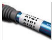 DYMO RHINO 6000 - Création d'étiquettes enveloppantes verticales - 1
