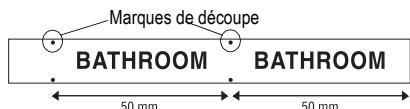 DYMO RHINOPRO 5000 - Pour régler la longueur de l'étiquette - 1
