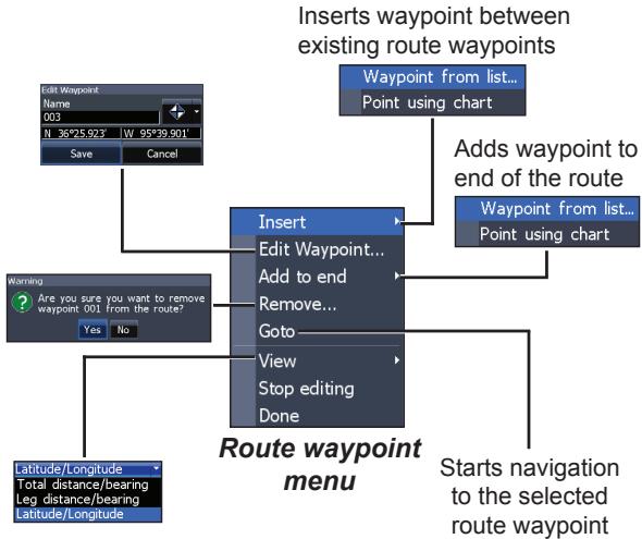 LOWRANCE ELITE 7 HDI - Creating a route - 1