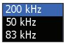 LOWRANCE ELITE 7 HDI - Frequency - 1