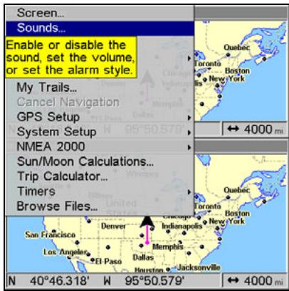 LOWRANCE GLOBALMAP 5300C - To set up Popup Help: - 2
