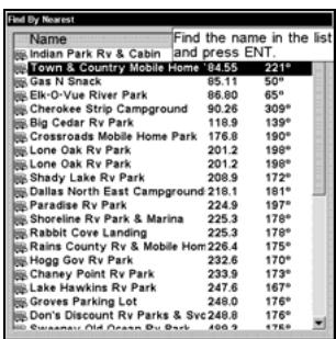 LOWRANCE GLOBALMAP 5300C - Find Map Places or Points of Interest (POI) - 5