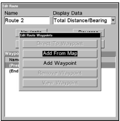 LOWRANCE GLOBALMAP 5300C - Routes Created in the Unit - 4