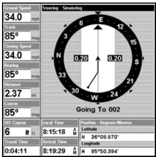 LOWRANCE GLOBALMAP 5300C - Navigate a Route in Reverse - 3