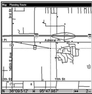 LOWRANCE GLOBALMAP 5300C - Routes Created in the Unit - 7