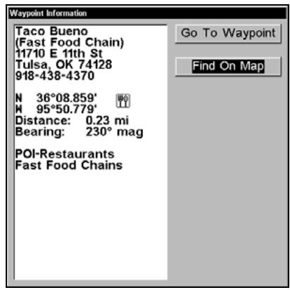 LOWRANCE GLOBALMAP 5300C - After the unit has acquired a position: - 5