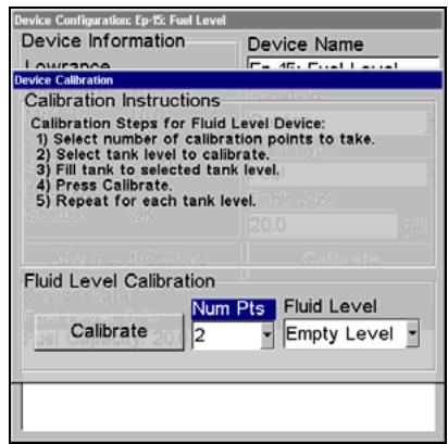 LOWRANCE GLOBALMAP 5300C - 2-Point Calibration - 2
