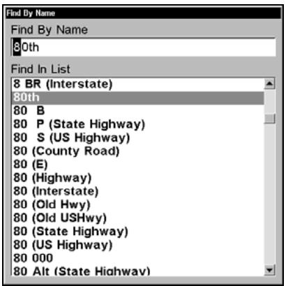 LOWRANCE GLOBALMAP 5300C - Find a Street - 2