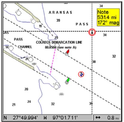 LOWRANCE GLOBALMAP 5300C - Nautical Chart Notes - 1