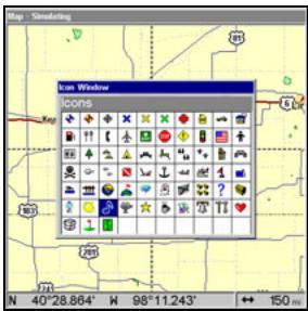LOWRANCE GLOBALMAP 5300C - Create Icon on Map - 2